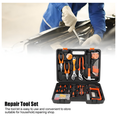 50-Piece Multifunction Home Tool Set with Durable Storage Case – DIY & Home Repair Kit