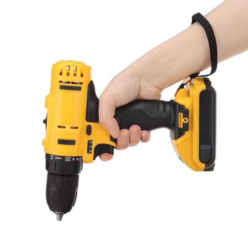10mm Cordless Drill Machine – Portable Power Tool Set with Lithium Battery & Variable Speed (50Nm Torque)