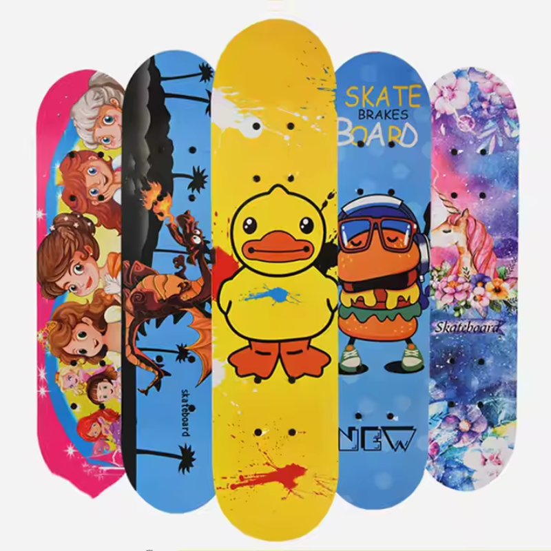 Affordable Portable Child Skateboard | Durable Four-Wheel Kids Skateboard