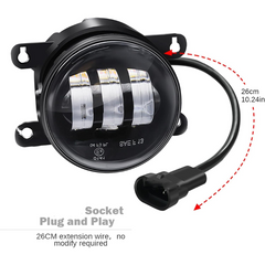 Car Fog Light for Land Rover Discovery 4 LR4 SUV (2010–2013) – Front Bumper Daytime Running Light with Fog Covers – Right Side