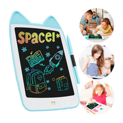 8-Inch LCD Smart Screen Drawing Tablet – Kitten Magic Board for Kids & Adults