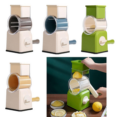 YD451369  3-in-1 Vegetable Slicer Cutter & Food Peeler – Multifunctional Kitchen Tool for Garlic, Cheese, Fruits & Nuts | Safe, Easy, Non-Slip Design