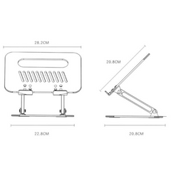 LP05 Notebook Holder – Ergonomic Laptop Stand for Comfortable Workspaces