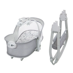 6-in-1 Deluxe Multi-Function Bassinet – Rocker, Napper & Infant Carrier
