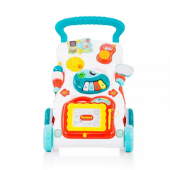 Baby Rolling Walkers with Handle Learning Chair - Cartoon Toys for Kids with Music & Lights