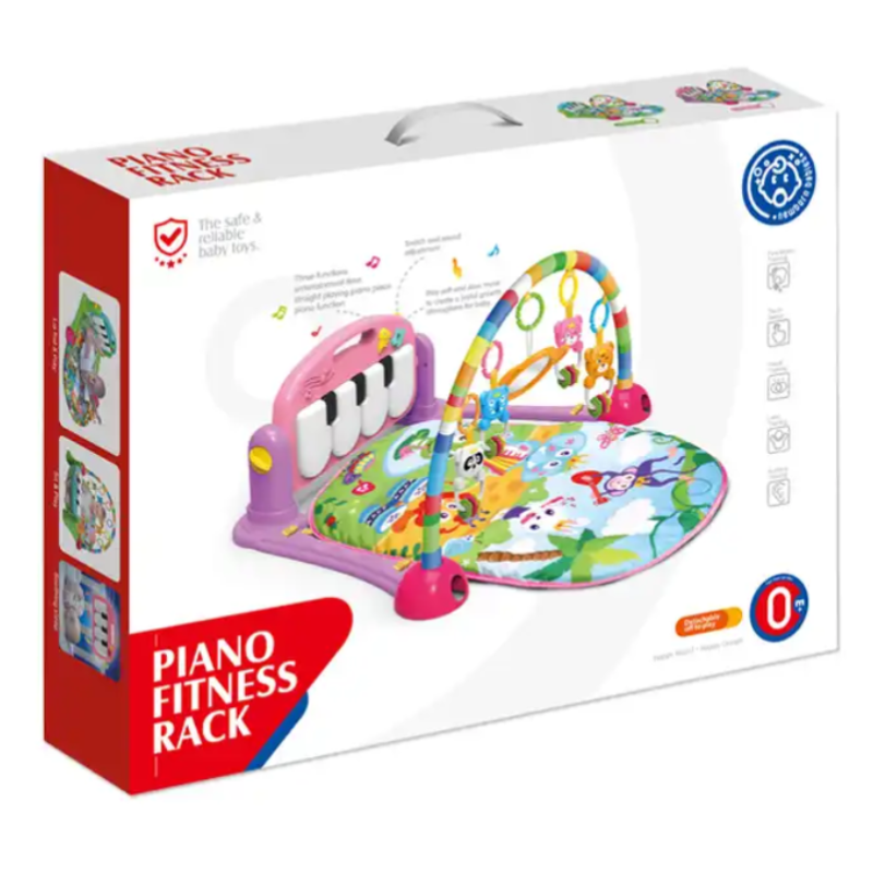 Baby Play Mat Activity Gym with Kick Piano Keyboard – The Perfect Companion for Your Baby’s Development