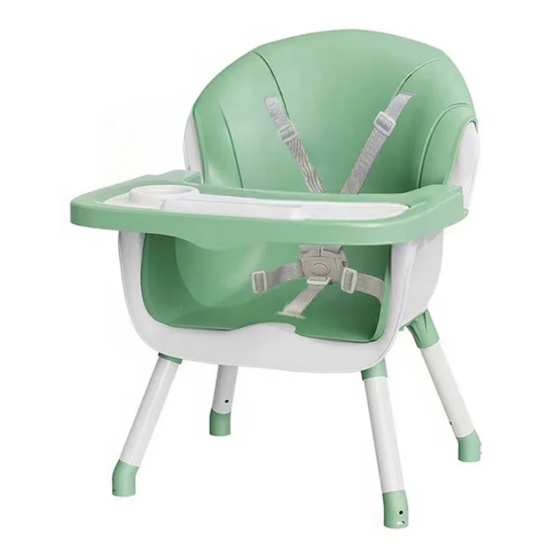 5-in-1 Baby High Chair | Convertible High Chair & Booster Seat | Study Table & Game Table
