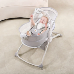 6-in-1 Deluxe Multi-Function Bassinet – Rocker, Napper & Infant Carrier