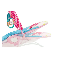 Vibrating Baby Bouncer – Adjustable Recline, Soothing Vibration & Musical Toys