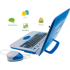 My Exploration Toy Laptop – 80 Learning Games & Activities for Kids | Blue | Ages 5+