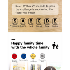 Smart 3D Russian Blocks Puzzle - Tangram Jigsaw Game for Kids | Educational Logic Puzzle Toy | Art Edition