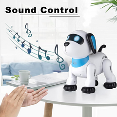 Robot Stunt Dog Toy – Remote Control AI Puppy with Voice Programming, Music & Tricks | Interactive Electronic Pet for Kids Ages 3-9 | Ideal Christmas & Birthday Gift