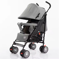 Lightweight Baby Stroller | 360-Degree Wheels Baby Carriage | 3-in-1 Junior Baby Stroller
