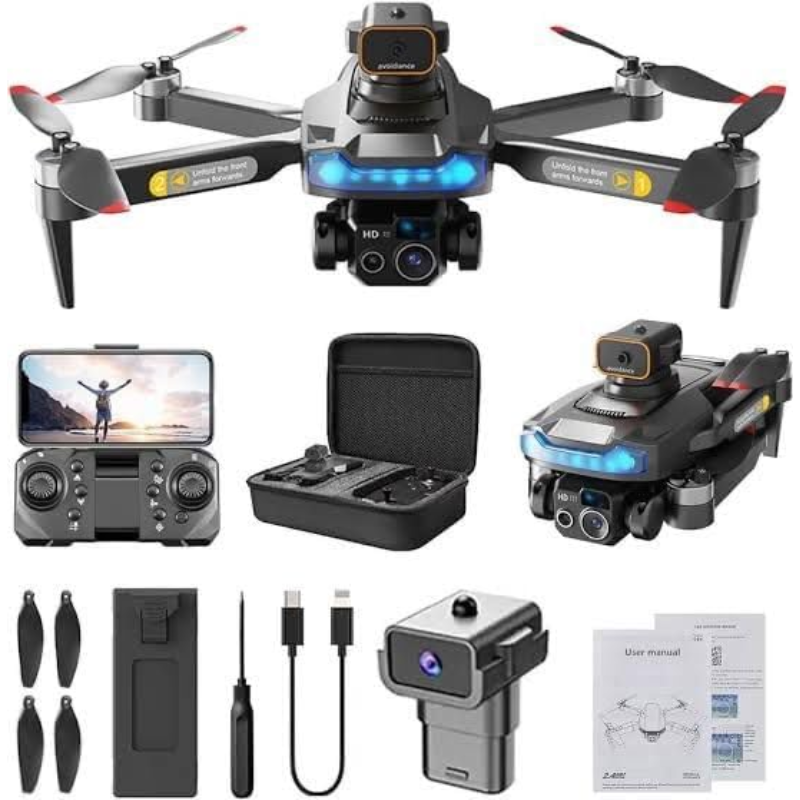 P15 Pro Drone with 1080P HD Camera – WiFi FPV, Gesture Control, Altitude Hold, VR Compatible