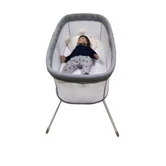 Small Size Baby Cot Bed - European Folding Traveling Baby Swing Bassinet - Portable, Easy-to-Use Baby Swing Bed