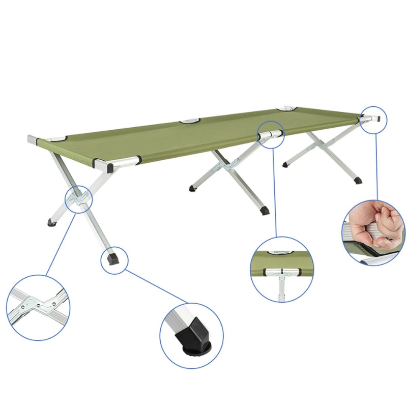 Portable Folding Camping Bed for Adults – Durable, Lightweight & Easy to Carry
