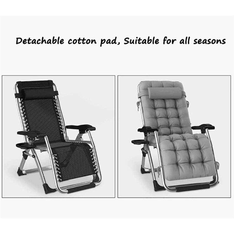 Premium Zero Gravity Sun Loungers | Folding Reclining Garden Chairs for Outdoor Patio, Beach & Camping