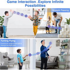 Upgraded Flying Orb Ball - Hand-Controlled Boomerang Hover Ball | Flying Spinner with Endless Tricks | Fun Indoor & Outdoor Toy for Kids & Teens