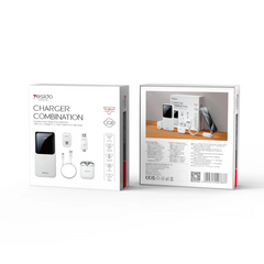 CG10 5in1 Set — 10,000mAh Digital Powerbank, 16GB Flash Memory, Wireless Earphones, 12W Charger & Cable