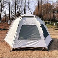 2.7 x 2.7 m Outdoor Tent – Automatic Speed-Opening Tent for 5-8 People