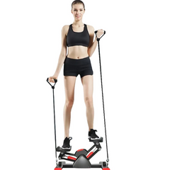 Portable Body Fitness Exercise Pedals with Resistance Ropes – Anti-Skid, Compact & Full-Body Workout