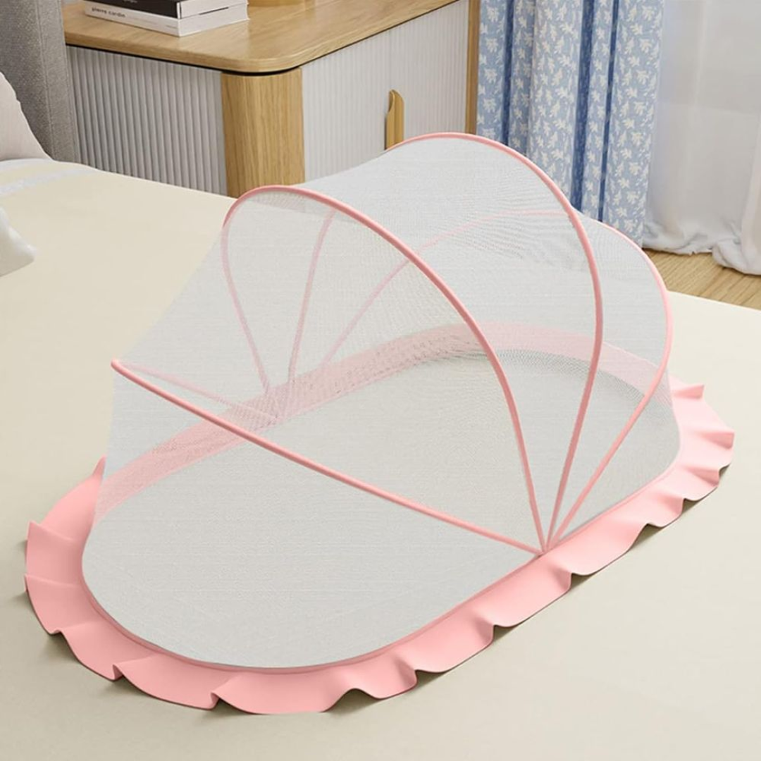 Baby Foldable Breathable Pop-Up Mosquito Netted Tent (130cm)