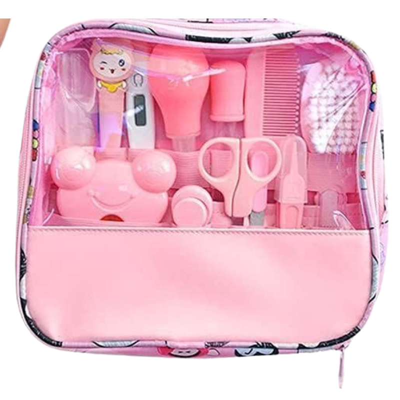 13pcs Newborn Baby Grooming Kit | Essential Baby Care Set for Home & Travel