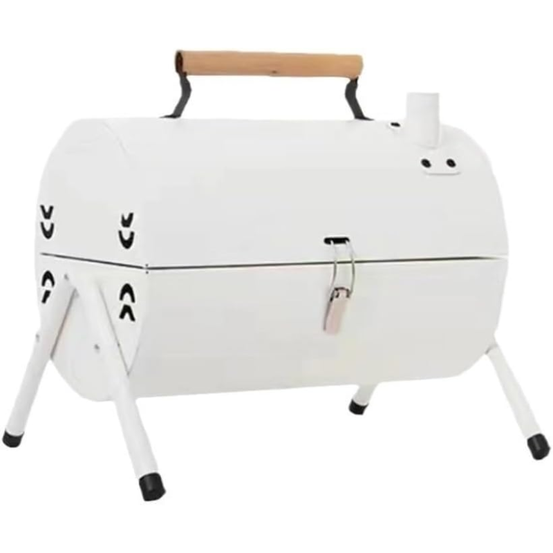 Portable Foldable BBQ Braai Grill – Compact Charcoal Barbecue for Picnics, Camping & Patios (35x27 cm)