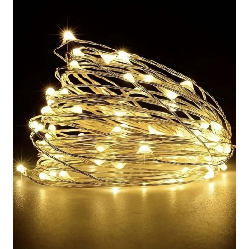 193-LED USB Star Topper Fairy Lights – 9x2m Christmas Tree Lights with Remote & 8 Modes – Indoor/Outdoor Warm White Lighting
