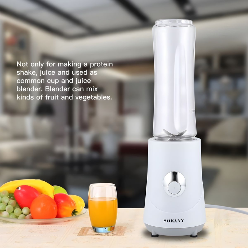 260W 400ml Portable Smoothie Maker – Blend Smoothly, Live Freely