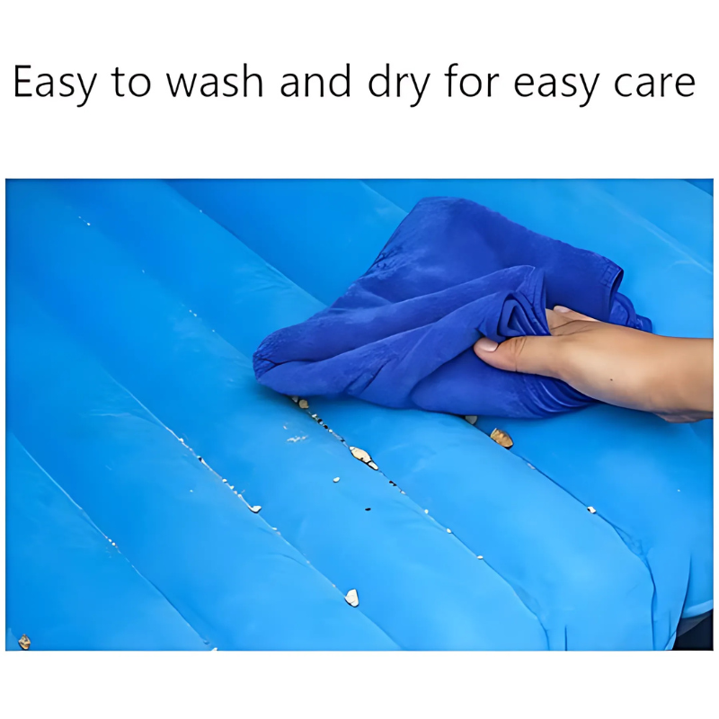 Car Travel Air Mattress – Portable Back Seat Car Sleeping Pad with Electric Air Pump – Fast Inflation for Camping, Travel, Hiking, and More