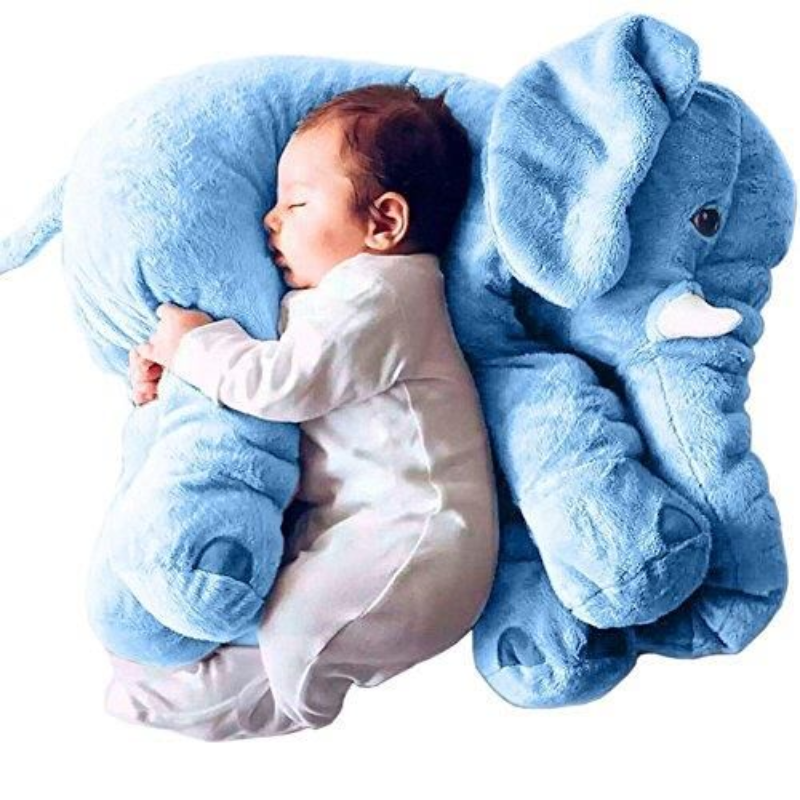 Cuddly Elephant Comfort Pillow – 3-in-1 Plush Toy, Blanket & Pillow for Toddlers