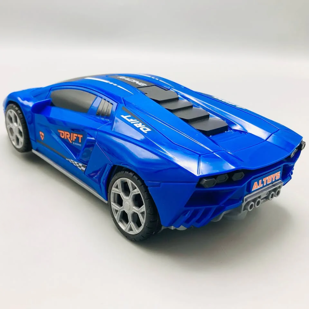 Automatic Openable Doors Musical Car With Lights – 360° Rotating Battery-Operated Toy Car for Kids (Ages 3+)