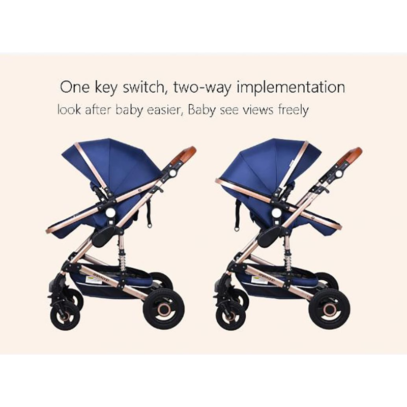 Baby Stroller 2-in-1 Belecoo 530s – Lightweight, Foldable & Luxury Design