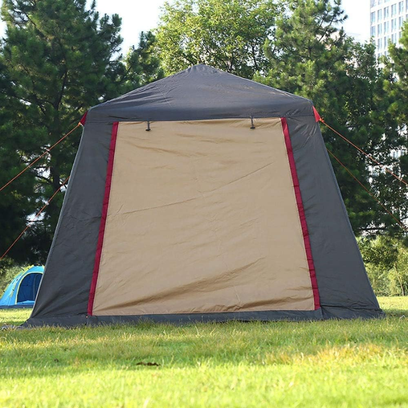 Spacious Family Dome Tent – High Ceiling, Airy Porch, 4-5 Person Camping Shelter for All Seasons, Waterproof & Windproof