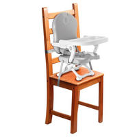 Adjustable Meal High Chair Booster Seat for Babies - Easy to Clean, Portable, Safe & Comfortable Feeding Solution