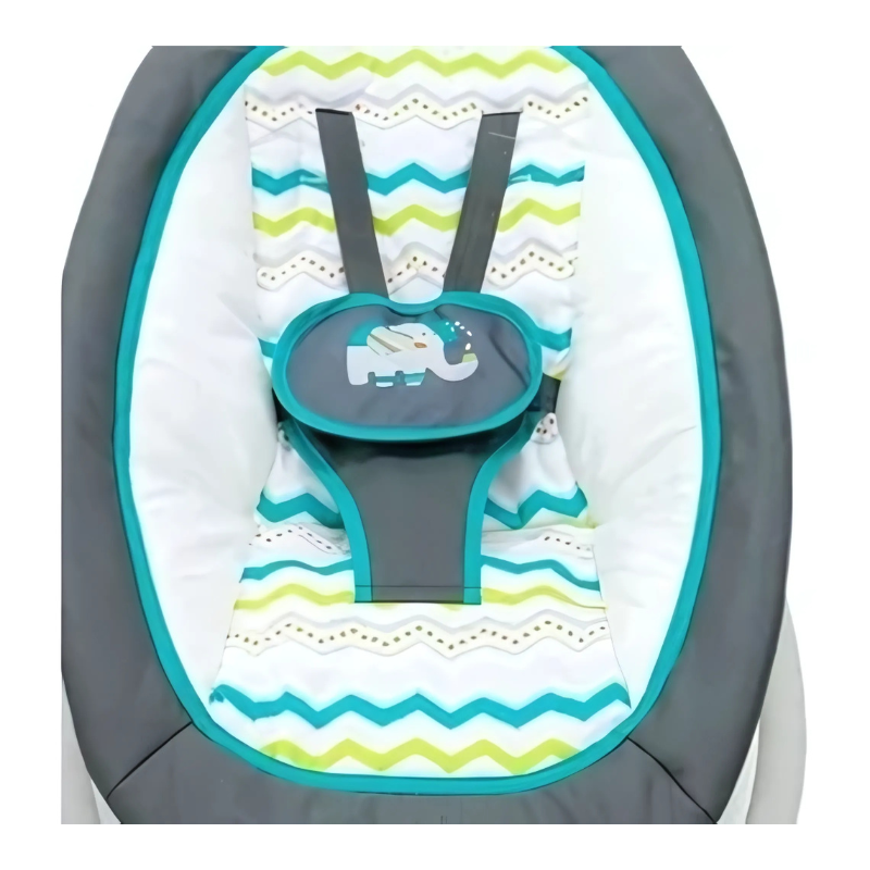 Cotton Rocker and Bouncer Baby Fold Up Rocker - Blue