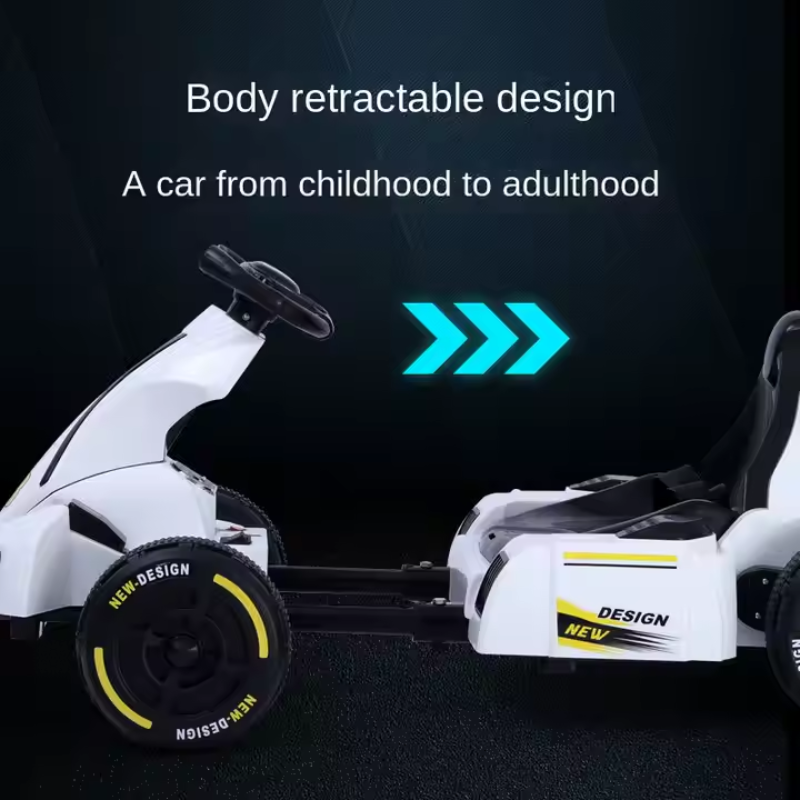 Children’s Electric Go Kart – Drifting Toy Car with Remote Control | Parent-Child Ride-On Buggy