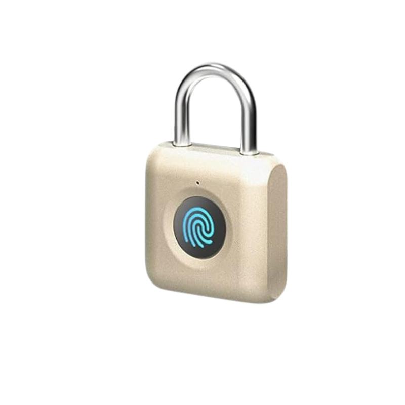 Mini Smart Fingerprint Padlock – Biometric Keyless Waterproof Lock for Doors, Luggage & More