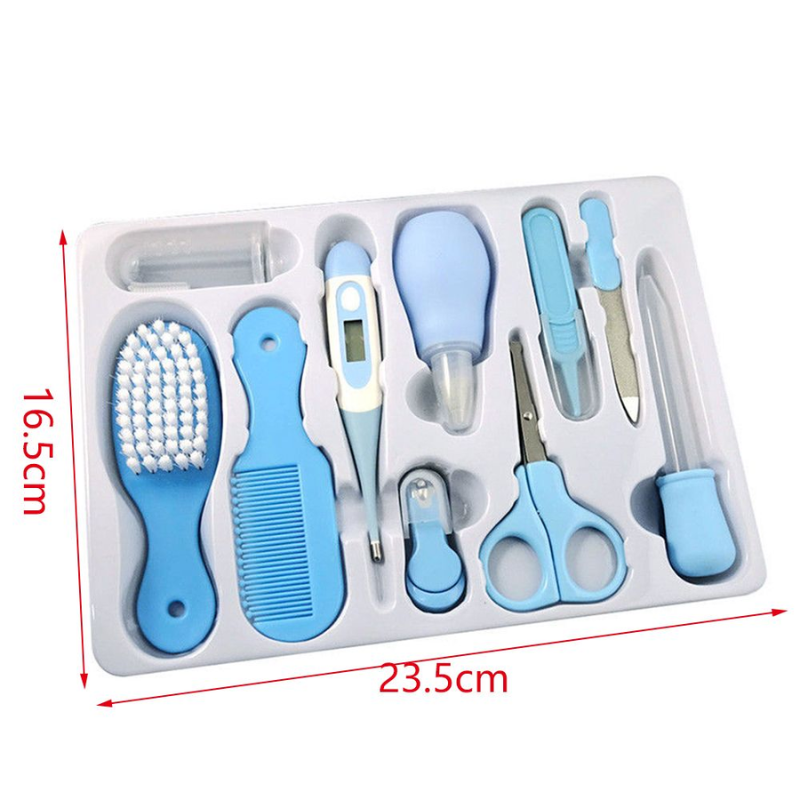 Comprehensive 10-in-1 Baby Care Kit – Healthcare & Grooming Essentials for Newborns