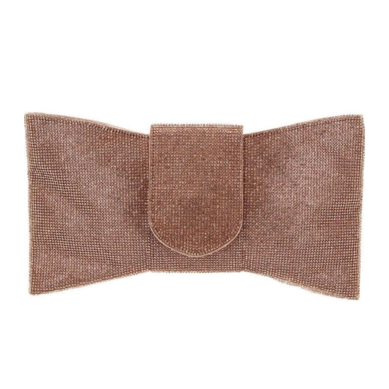 Glistening Bow Evening Purse – Sparkle with Sophistication
