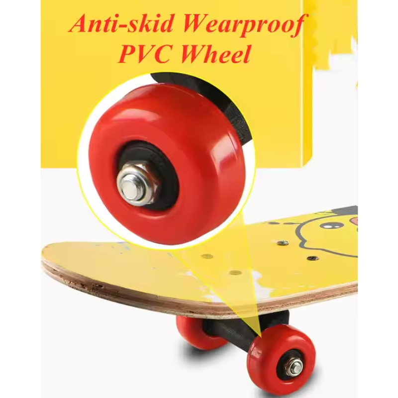 Affordable Portable Child Skateboard | Durable Four-Wheel Kids Skateboard