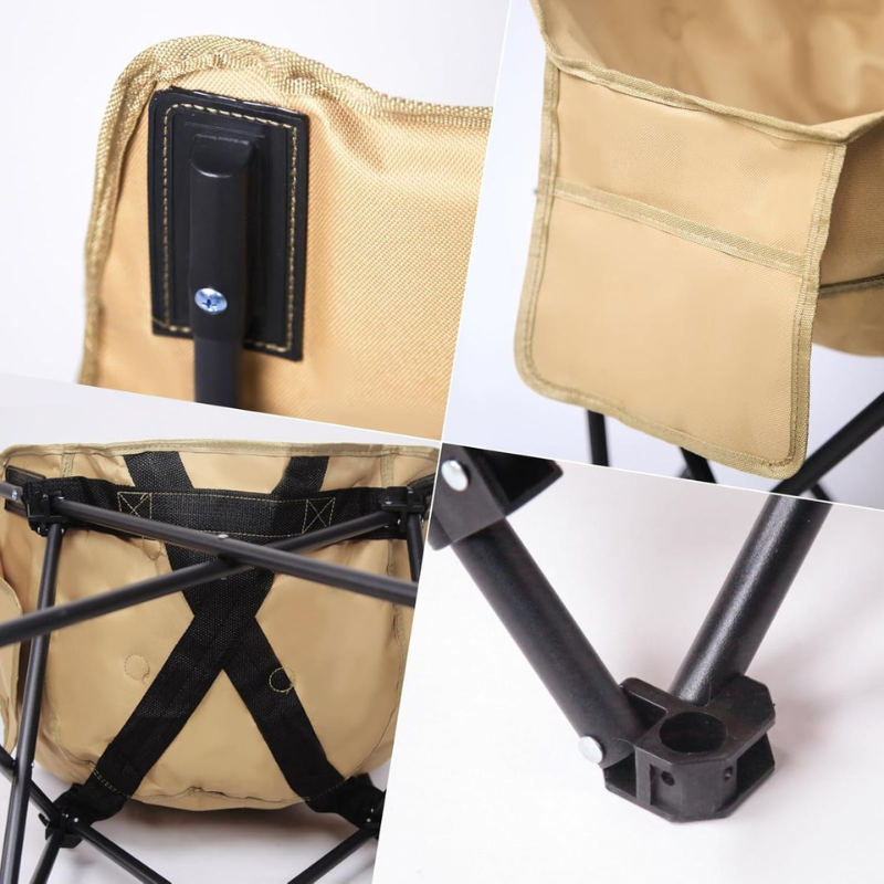 Oversized High Back Outdoor Folding Camping Chair – Sturdy, Comfortable & Portable