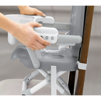 Adjustable Meal High Chair Booster Seat for Babies - Easy to Clean, Portable, Safe & Comfortable Feeding Solution