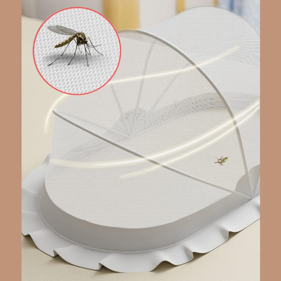Baby Foldable Breathable Pop-Up Mosquito Netted Tent (130cm)