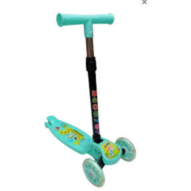 Folding Kids Scooter Tricycle Ride Toys with Flashing Light Wheels