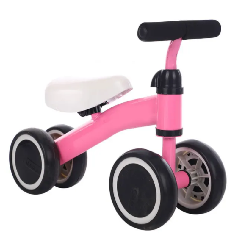 Adventure’s 4-Wheel Walker Bike for Toddlers – No Pedals, Lightweight Carbon Steel Frame
