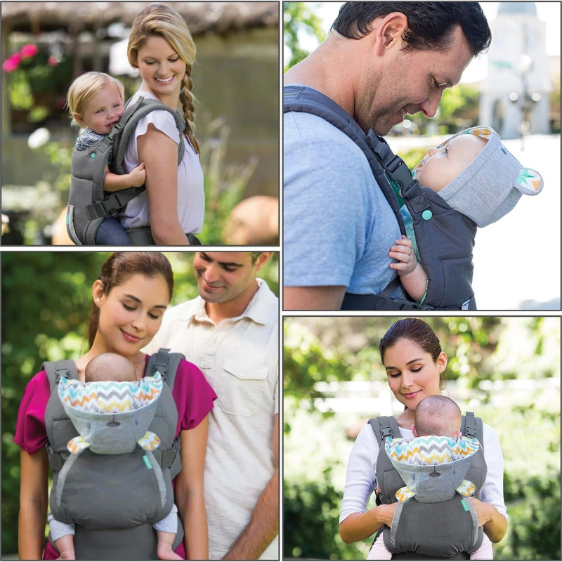 Ergonomic Baby Carrier Backpack with Hip Seat | Adjustable, Breathable, and Versatile for Newborns to Toddlers (0-36 Months, Up to 30 kg)