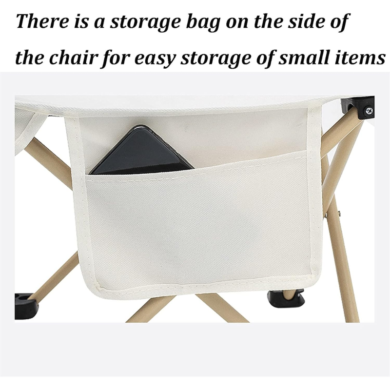 Folding Camping Table and Chair Set – Lightweight, Portable, Durable (4-in-1 Set, 36x36x31cm)