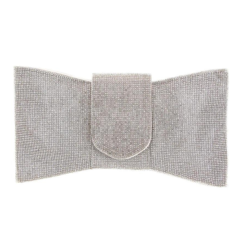 Glistening Bow Evening Purse – Sparkle with Sophistication